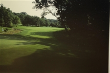 Color Photo of Course Green Framed & Matted