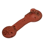 Vintage Red Rubber No-Looz-Tee Pat. App. For - Creve Corp, Sockford, Ill. - Crist Collection