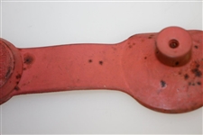 Vintage Red Rubber No-Looz-Tee Pat. App. For - Creve Corp, Sockford, Ill. - Crist Collection