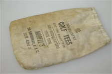 Vintage Modell's Just the Right Tee Golf Tee Bag with Tees - Broadway- Crist Collection