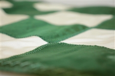 Cypress Point Embroidered Green & White Checkered Course Pin Flag
