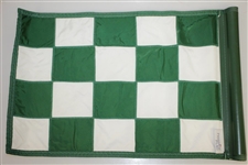 Cypress Point Embroidered Green & White Checkered Course Pin Flag