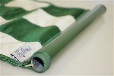 Cypress Point Embroidered Green & White Checkered Course Pin Flag