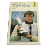 Seve Ballesteros Signed 1988 Open Championship at Royal Lytham & St Annes JSA ALOA
