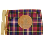 2018 US Open at Shinnecock Hills Embroidered Tartan Seamus Flag