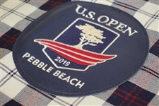 2019 US Open at Pebble Beach Embroidered Tartan Seamus Flag - Ltd Ed - Only 75 Made!