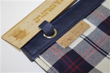 2019 US Open at Pebble Beach Embroidered Tartan Seamus Flag - Ltd Ed - Only 75 Made!