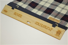2019 US Open at Pebble Beach Embroidered Tartan Seamus Flag - Ltd Ed - Only 75 Made!