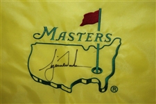Tiger Woods Signed Masters Undated Embroidered Flag UDA #SHO25526 & FULL JSA #BB19674