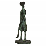 Vintage Slim Golfer Metal Figurine