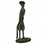 Vintage Slim Golfer Metal Figurine