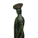 Vintage Slim Golfer Metal Figurine