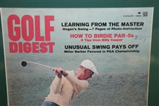Ben Hogan Signed Cut with August 1966 Golf Digest Cover - Framed JSA ALOA