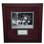 Sam Snead Signed Cut with Post-Swing Photo Display - Framed JSA ALOA