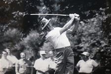 Sam Snead Signed Cut with Post-Swing Photo Display - Framed JSA ALOA