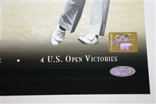 Jack Nicklaus Signed 'The Golden Bear Record Setter' Photo with Golden Bear Hologram
