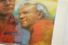 Arnold Palmer, ChiChi, Douglas, & Crampton Signed 1989 Suncoast Classic Poster JSA ALOA