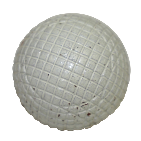 Vintage Molded Line Gutter Percha Golf Ball - Great Condition