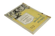 1923 PGA Championship at Pelham CC Program - Gene Sarazen Winner - Rare