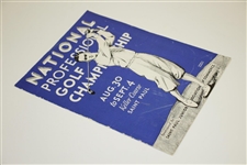 1932 PGA Championship at Keller Course GC Program - Olin Dutra Winner