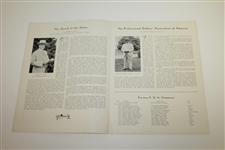 1932 PGA Championship at Keller Course GC Program - Olin Dutra Winner