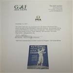 1932 PGA Championship at Keller Course GC Program - Olin Dutra Winner