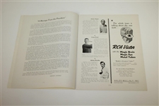 1935 PGA Championship at Twin Hills GC Program - Johnny Revolta Winner