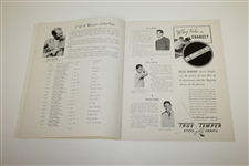 1935 PGA Championship at Twin Hills GC Program - Johnny Revolta Winner