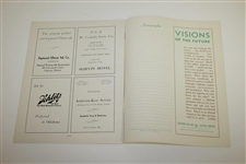 1935 PGA Championship at Twin Hills GC Program - Johnny Revolta Winner