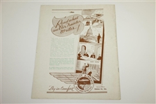 1935 PGA Championship at Twin Hills GC Program - Johnny Revolta Winner