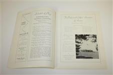 1936 PGA Championship at Pinehurst CC Program - Denny Shute Winner