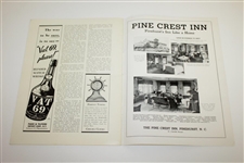 1936 PGA Championship at Pinehurst CC Program - Denny Shute Winner