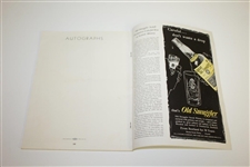 1948 PGA Championship Program - Ben Hogan Winner Signed by Walter Hagen & others JSA ALOA