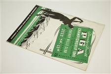 1941 PGA Championship at Cherry Hills CC Program - Vic Ghezzi Winner