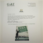 1941 PGA Championship at Cherry Hills CC Program - Vic Ghezzi Winner