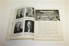 1945 PGA Championship at Moraine CC Program - Byron Nelson Winner