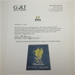 1945 PGA Championship at Moraine CC Program - Byron Nelson Winner