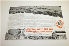1945 PGA Championship 'Breaks All Records' Fold-Out Supplement - Byron Nelson Winner
