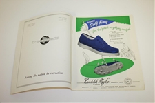 1956 PGA Championship at Blue Hill CC Program - Jack Burke Winner