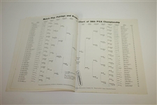 1956 PGA Championship at Blue Hill CC Program - Jack Burke Winner
