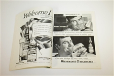 1957 PGA Championship at Miami Valley GC Program - Lionel Hebert Winner