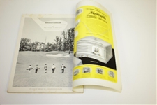 1949 US Open Championship at Medinah CC Program & Pairing Sheet - Cary Middlecoff Winner