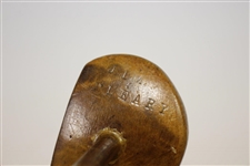 Vintage Flat-Faced Socket Head 'Jim O'Leary' Circular Head Putter