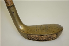 Watson. J. Martin Special Brass Putter With Cork Face Insert