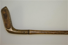 Watson. J. Martin Special Brass Putter With Cork Face Insert
