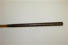 Louis Telloel Cross Hatched Face Putter with Brass Back