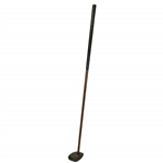 Kempshall MFG Willie Dunn Jr Mallet Headed Center Shafted Putter w/ Brass Face Black Pyralin