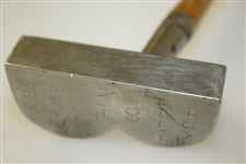 Ellis B-Line Patent Putter with B-Shaped Aluminum Head