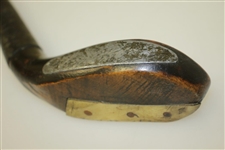 Circa 1860-1880 Tom Morris Long Nosed Play Club Beech with 'T. Morris' Head Stamp