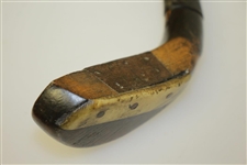Circa 1860-1880 Tom Morris Long Nosed Play Club Beech with 'T. Morris' Head Stamp